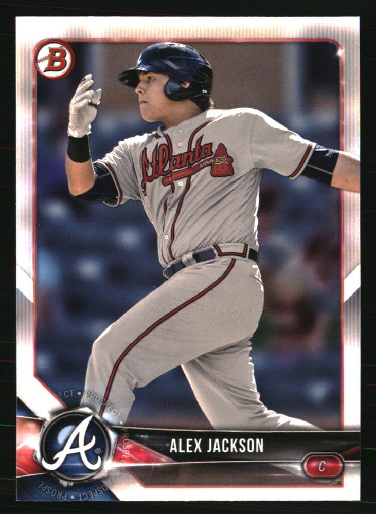 Alex Jackson 2018 Bowman Prospects BP9 Baseball Rookie Card