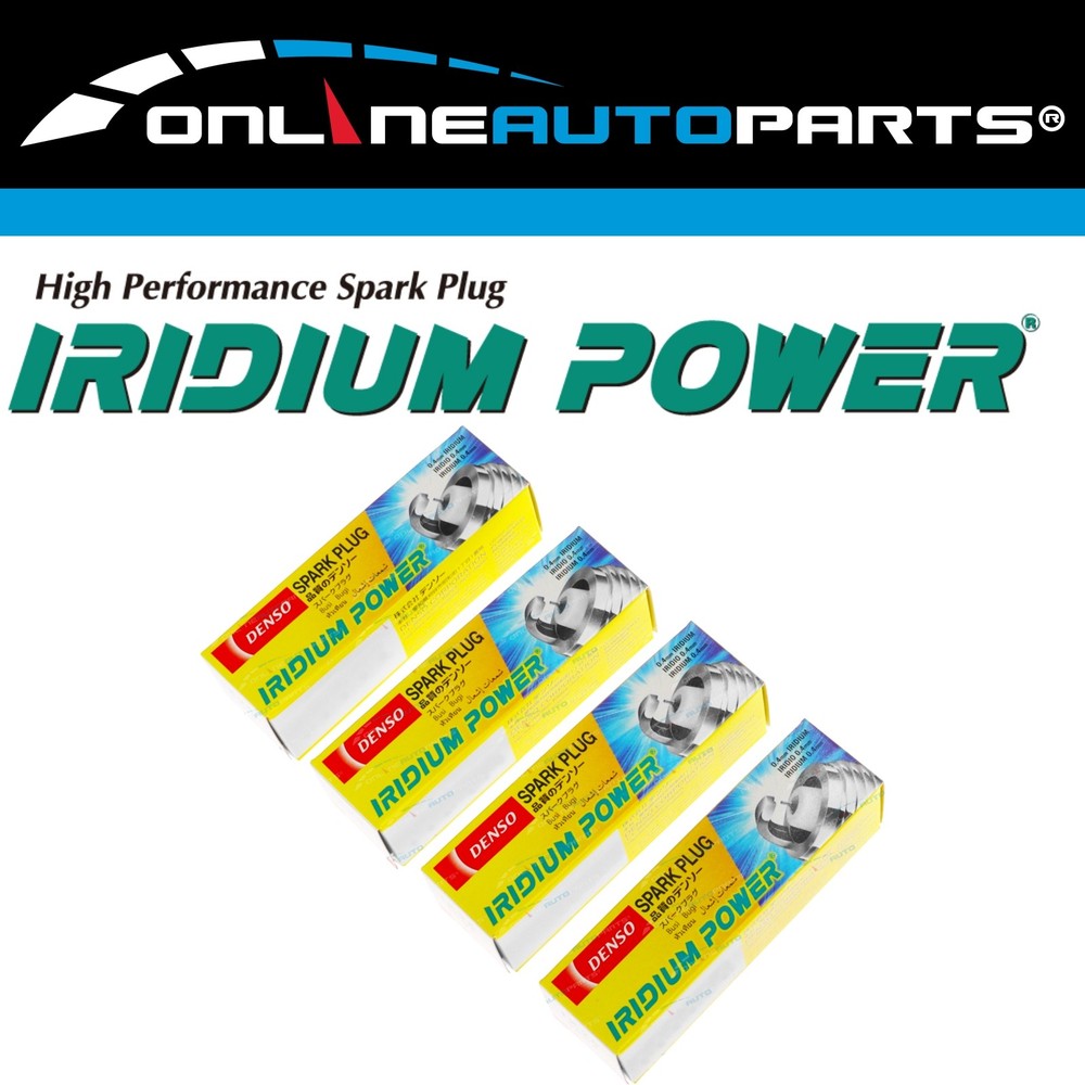 4 Denso Spark Plugs for Volvo V40 Phase 2 1.9L B4204T Engine 2000+