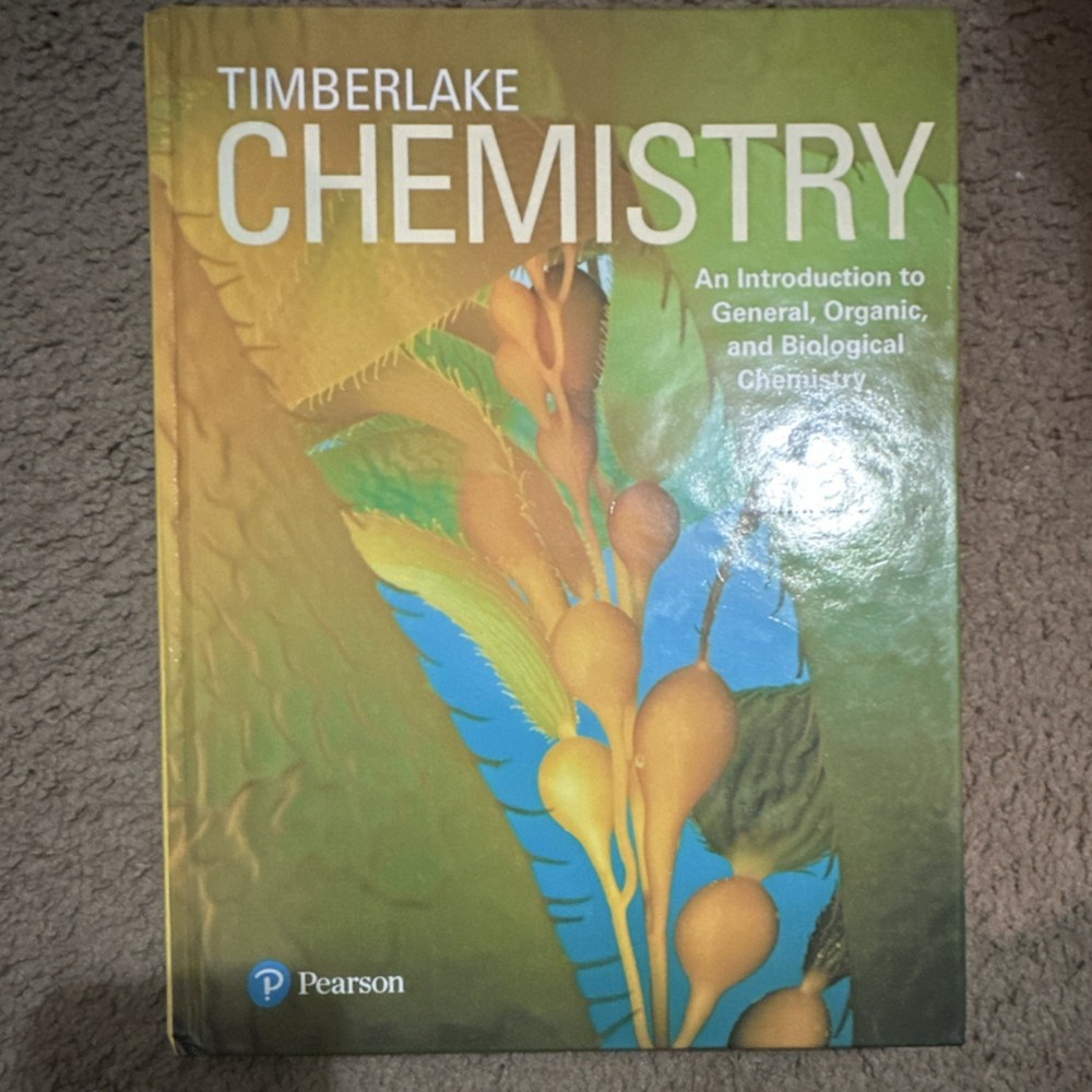 Karen Timberlake Chemistry: Intro to General/Organic/Biological HC 2018 0134421…