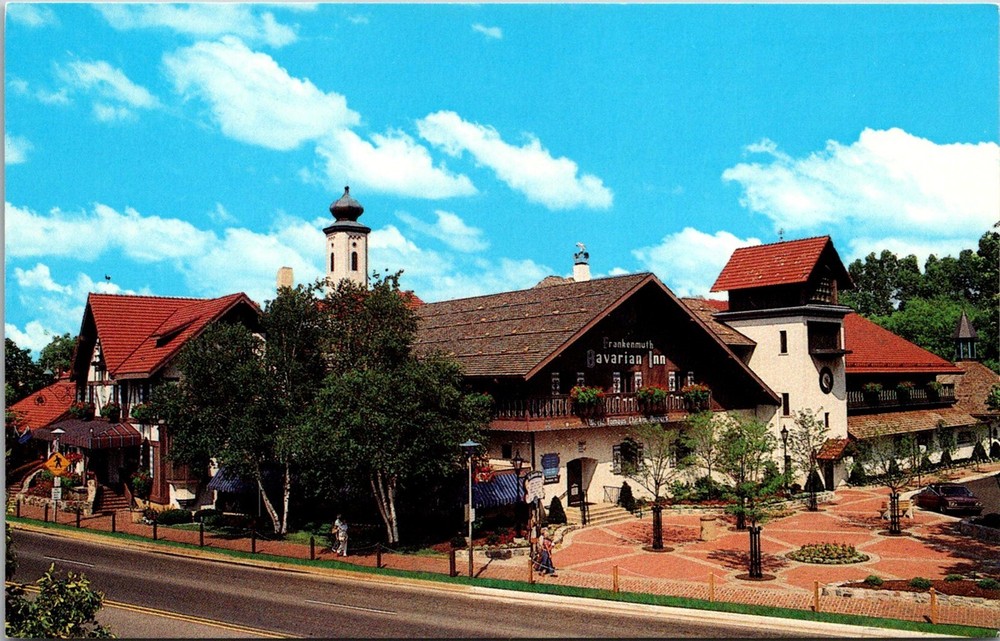 Dr Jim Stamps Postcard Frankenmuth Bavarian Inn Frankenmuth Michigan