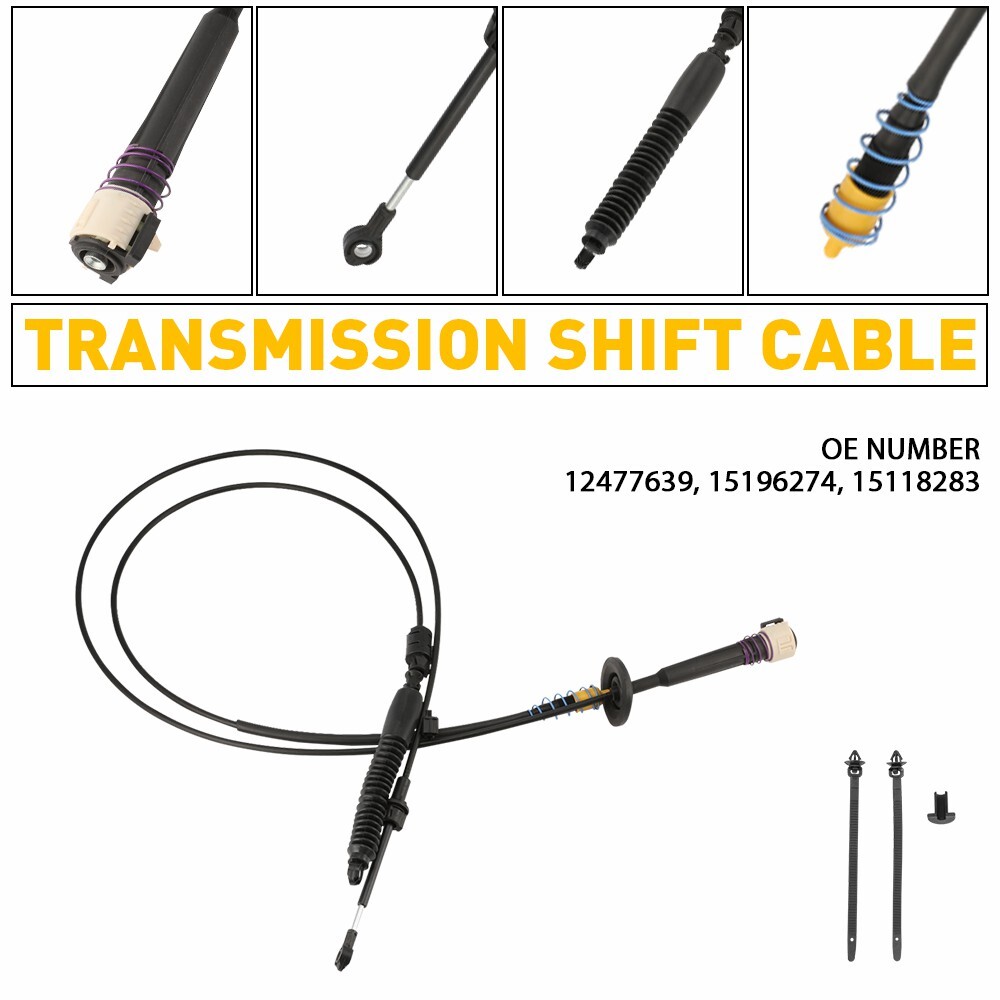 Car Transmission Shift Cable For 1999-2006 Chevrolet Silverado 2500 Base 2WD New