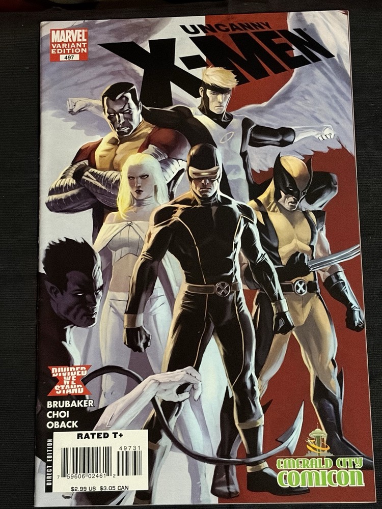 Uncanny X-Men #497 Marvel Comics Djurdjevic 1:50 Retailer Incentive Variant NM