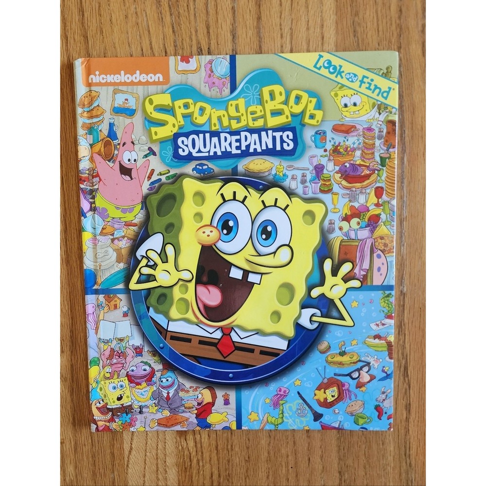 Nickelodeon SpongeBob SquarePants Look and Find Hardcover Activity Book