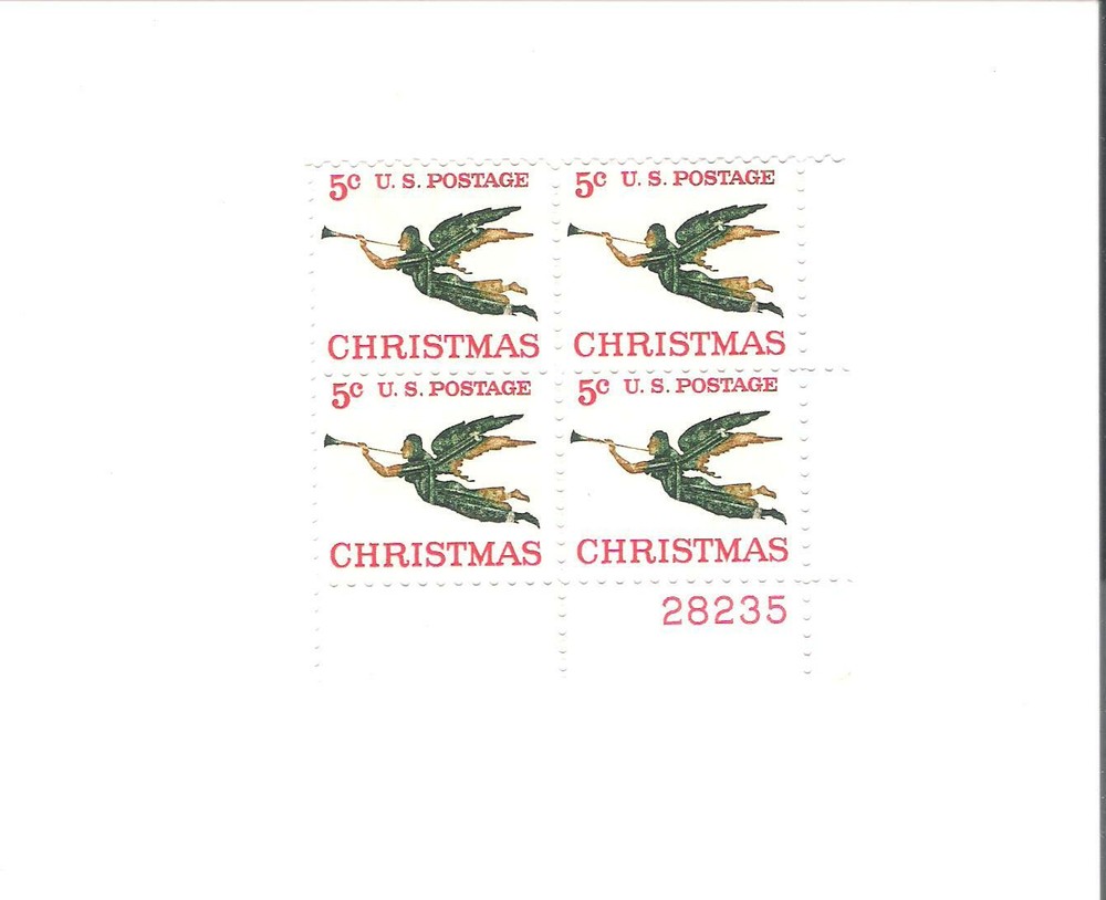 Scott # 1276  US Christmas 1975 Plate Block  M/NH  O/G