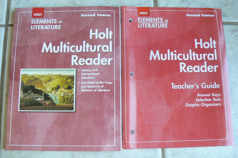Holt Elements of Literature Second Course gr.8 Multicultural Reader&T.E.(Key+)