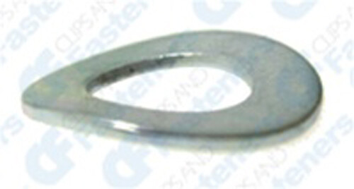 AMZ 50-Piece 6mm DIN 137B Zinc Metric Spring Washers & Fasteners