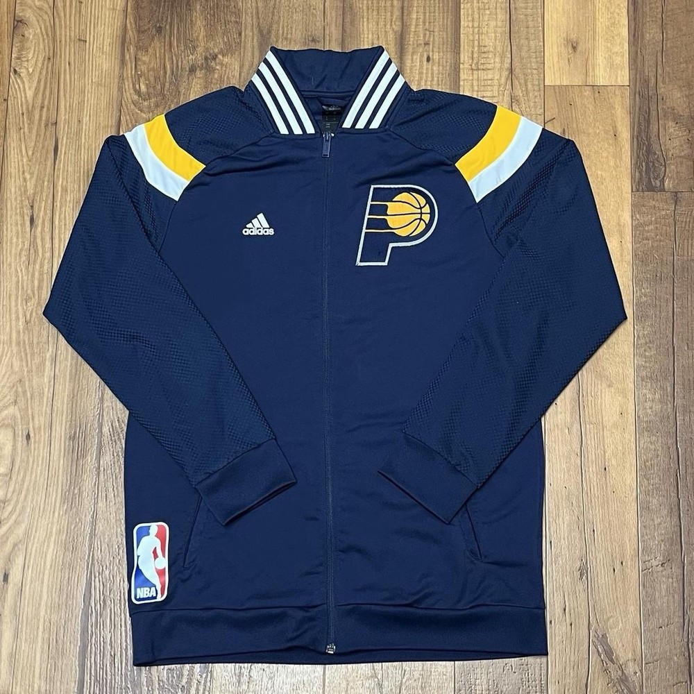 Adidas Men’s Indiana Pacers NBA On Court Warm Up Jacket/ Sz: M