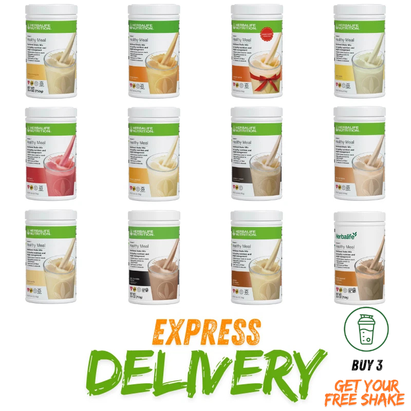 HERBAL FORMULA 1 Healthy Meal Nutritional Shake Mix 750g All Flavors - USA Stock
