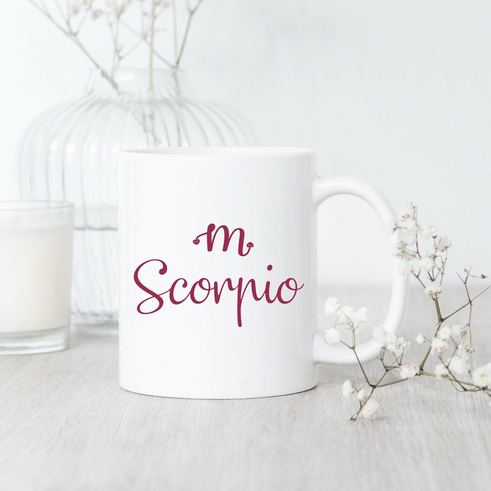 Scorpio Zodiac Coffee Mug Gift for Scorpio Lovers