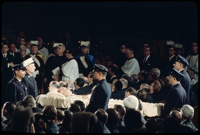 Photo:Cardinal Spellman funeral St. Patrick's Cathedral, New York 2