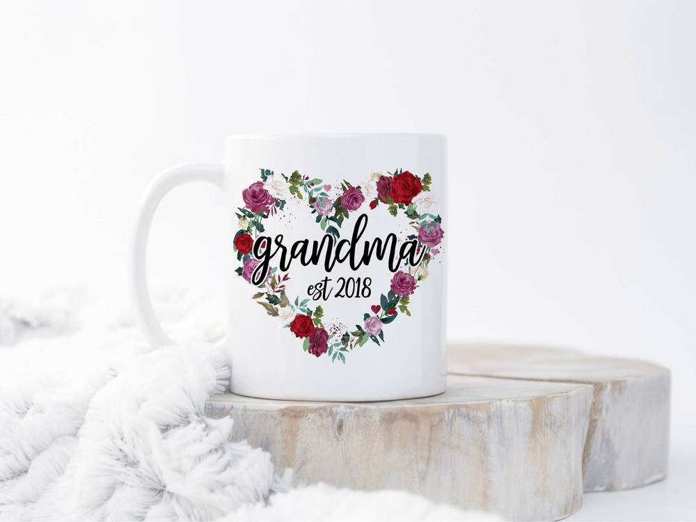 Grandma Mug Pregnancy Reveal Future Grandma New Grandma Grandma Gift New Grandma