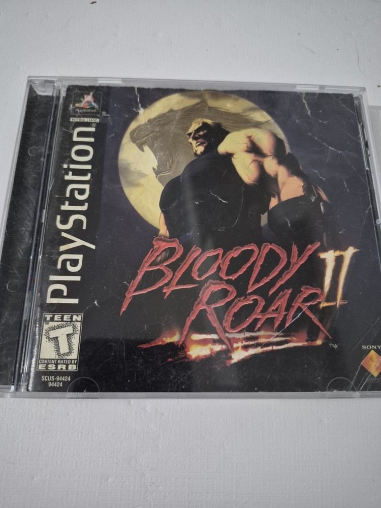 Bloody Roar II CIB Complete PS1 NTSC-U/C Tested
