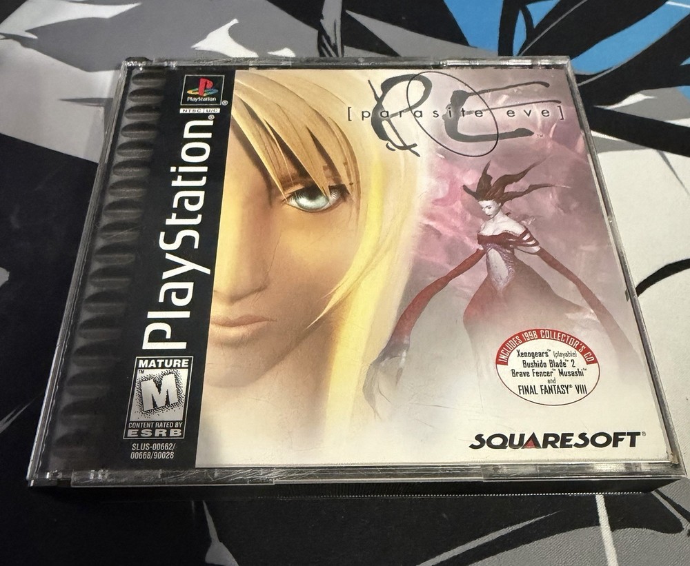 Parasite Eve (PlayStation 1 , PS1, 1998) Manual Included, No Demo Disc