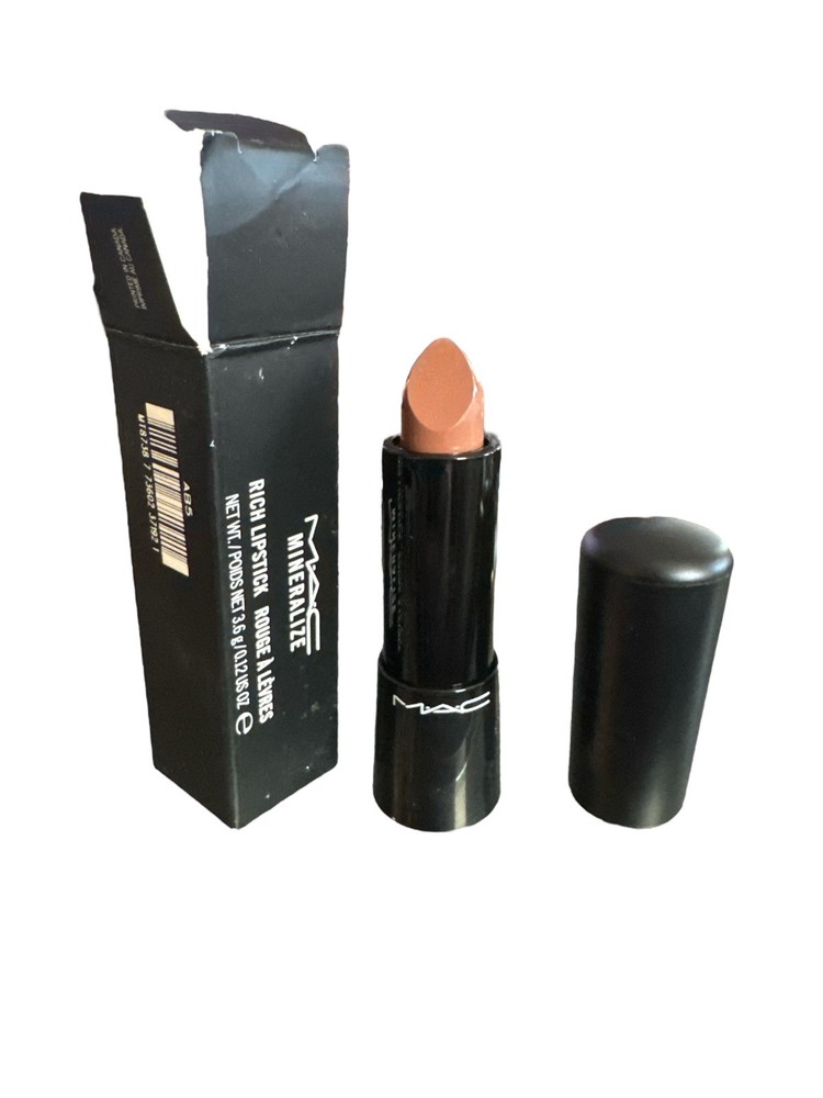 MAC Mineralize Rich Lipstick in Touch The Earth - 3.6g New In Box