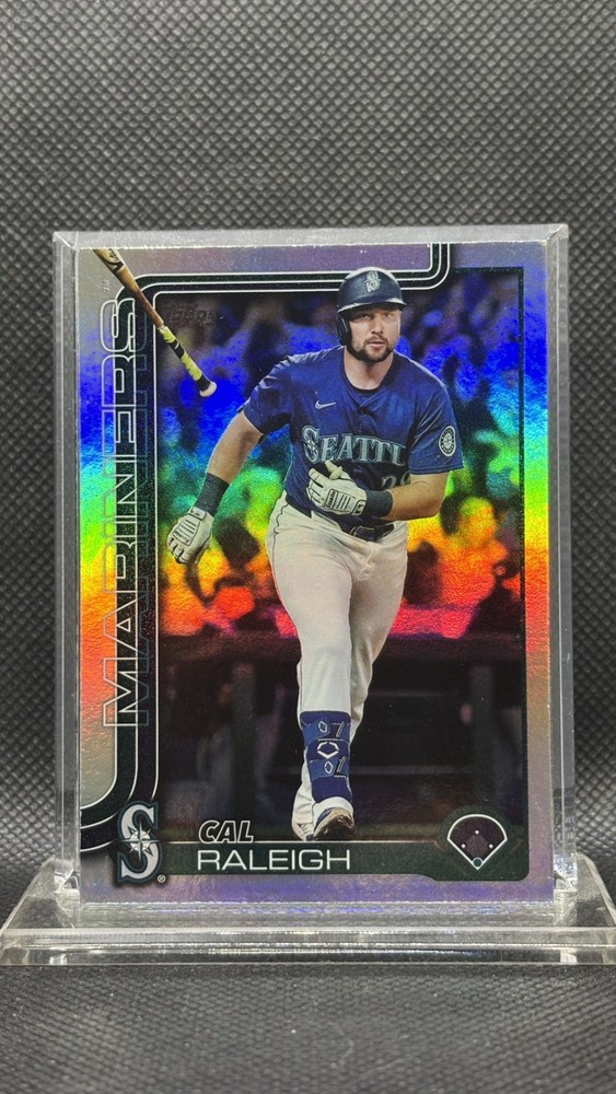 2025 Topps Chrome Update Refractor Cal Raleigh #USC45 Mariners