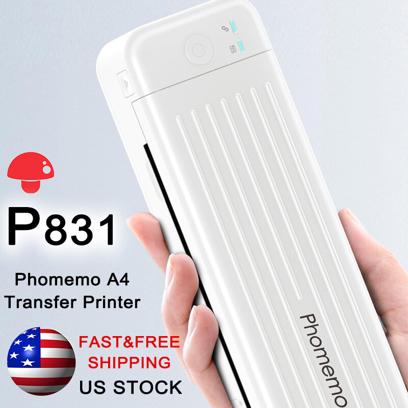 Phomemo P831 Wireless Thermal Printer Portable for A4 and US Letter
