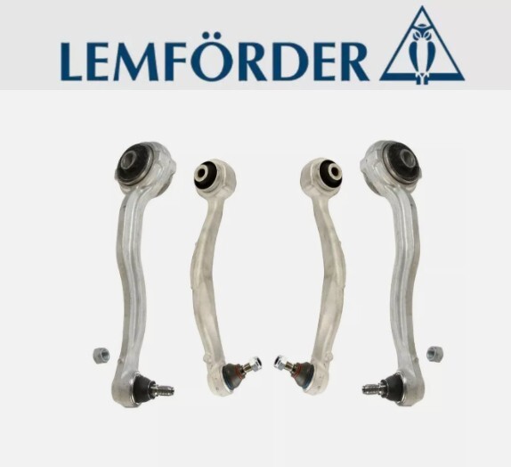 4*Lemforder Front Control Arm Kit For Mercedes W204 C207 A207 R172 C250 C350
