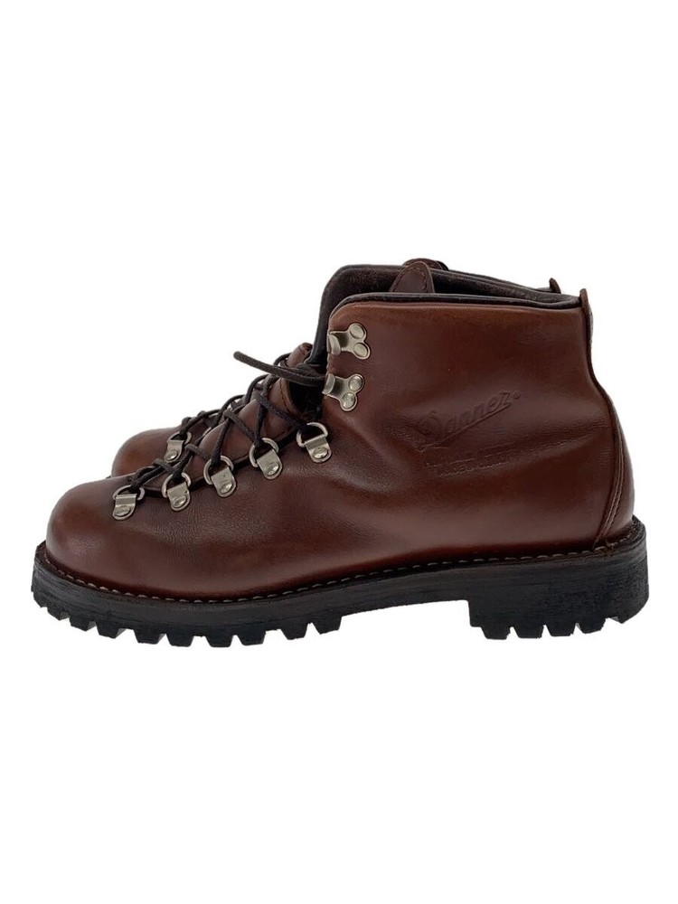 Danner Brown Leather Lace-Up Boots Size 9 Mens Workwear Style