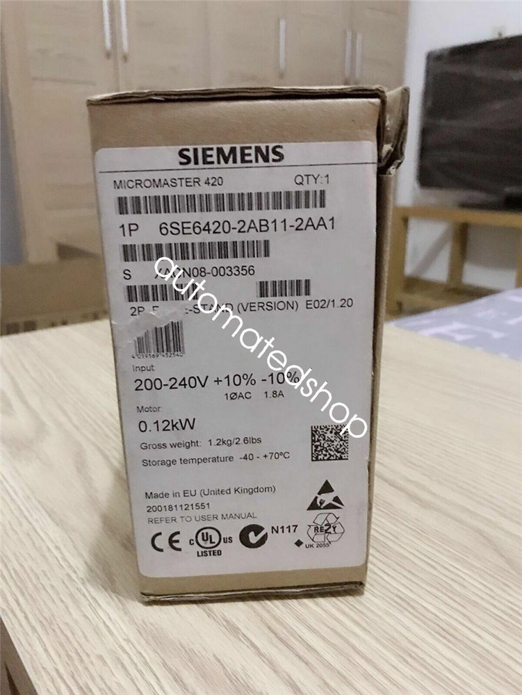 1PC New In Box 6SE6420-2AB11-2AA1 Shipping DHL or FedEX #A6-37