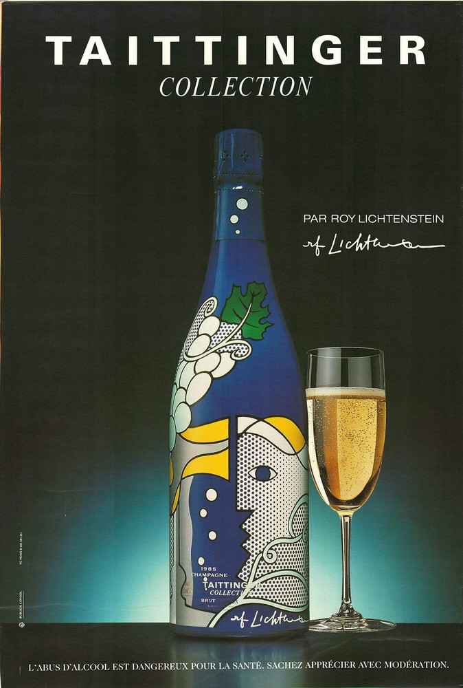 ROY LICHTENSTEIN Taittinger Collection Champagne 67