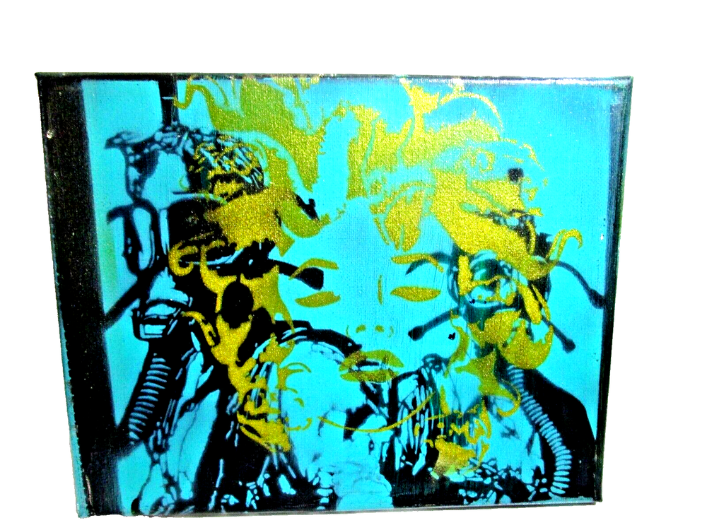 MUSK YAI MEDUSA Canvas Street Graffiti Abstract Painting Modern Pop Art 8X10 ONE-image