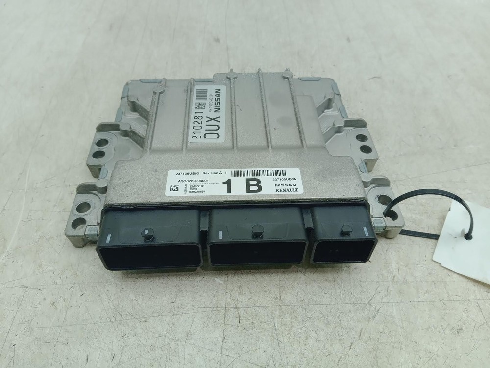 NISSAN QASHQAI ENGINE CONTROL MODULE ECU 1.3 PETROL 237106UB0A J12 2021-2024
