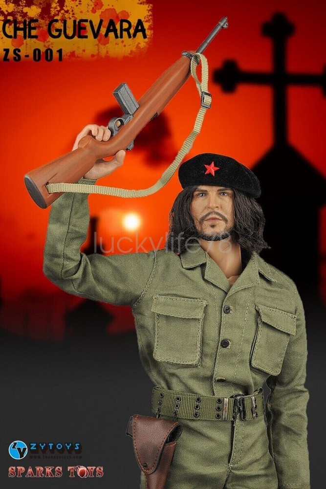 1/6 ZYTOYS x SPARKS ZS-001 Che Guevara Double Head Action Figure Collectible