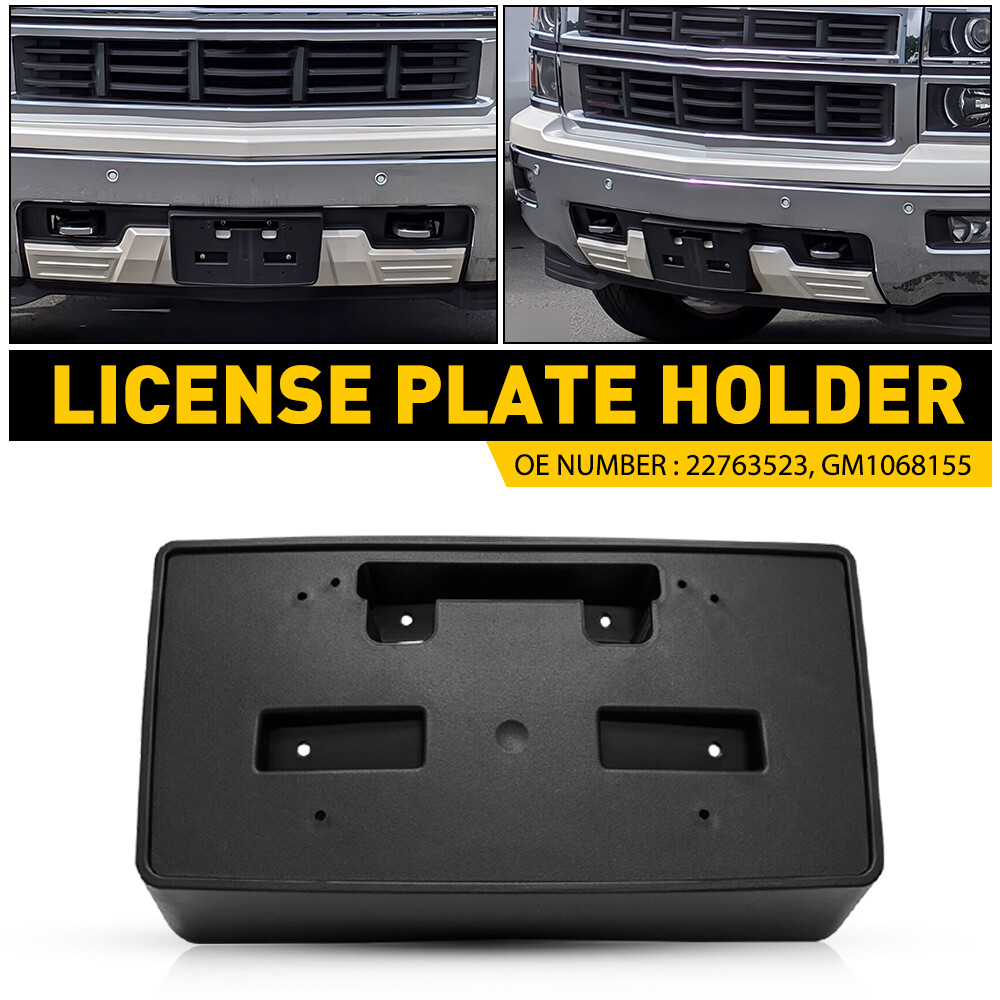 Universal Front License Plate Bracket for 2014-2015 Chevy Silverado 1500