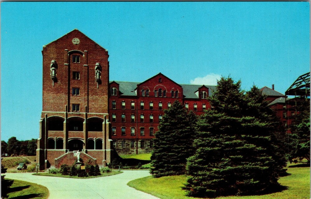 Westmoreland PA-Pennsylvania, St Vincent College, Vintage Postcard