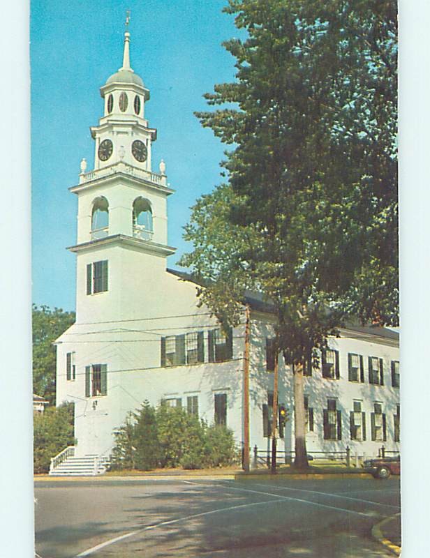 Pre-1980 CHURCH SCENE Kennebunk Maine ME m/09 AD1691