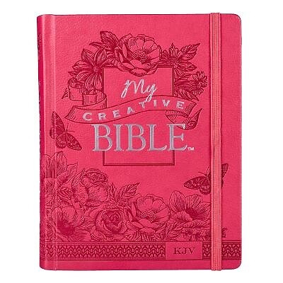 KJV Holy Bible, My Creative Bible, Faux Leather Hardcover - Ribbon Marker, King