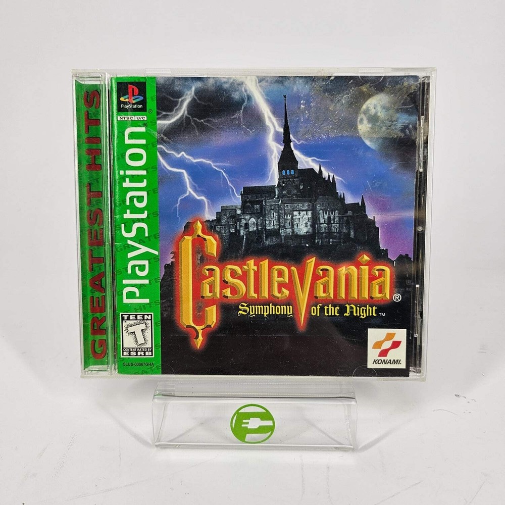 Castlevania Symphony of the Night [Greatest Hits] (Sony PlayStation 1 PS1, 1997)
