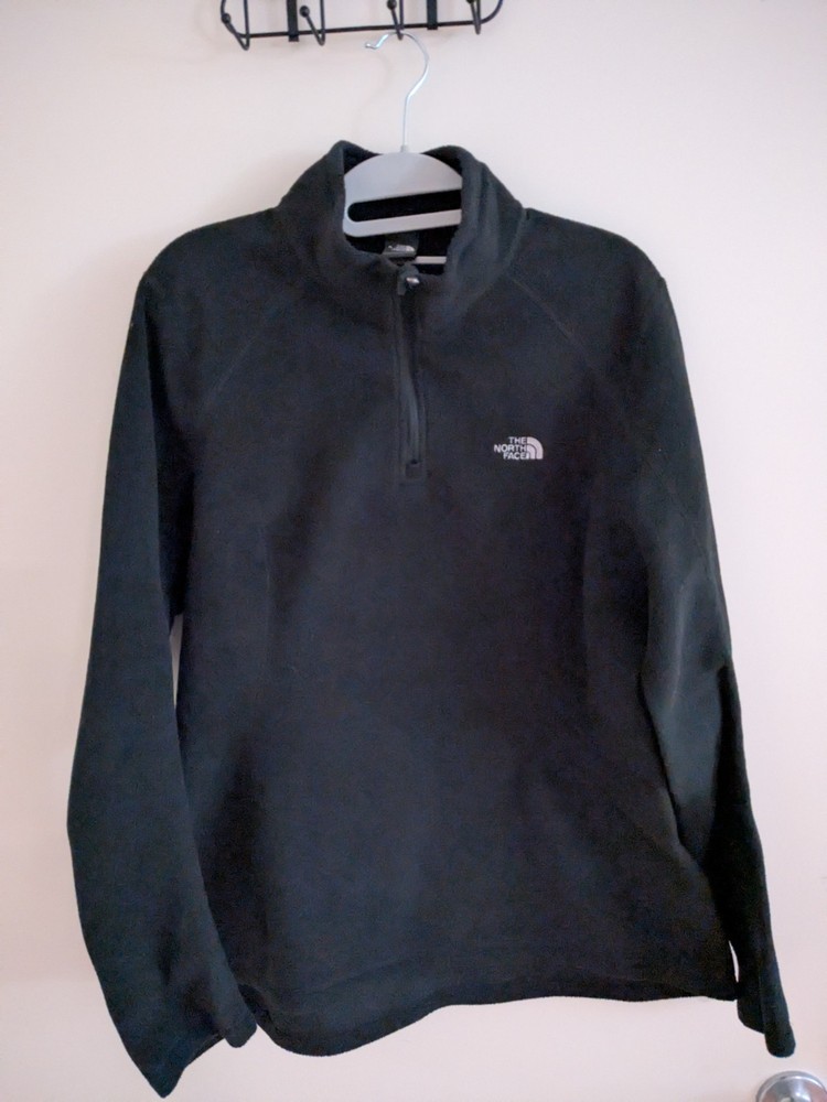 The North Face 1/4 Zip Pullover Jacket Womens Navy Size XL