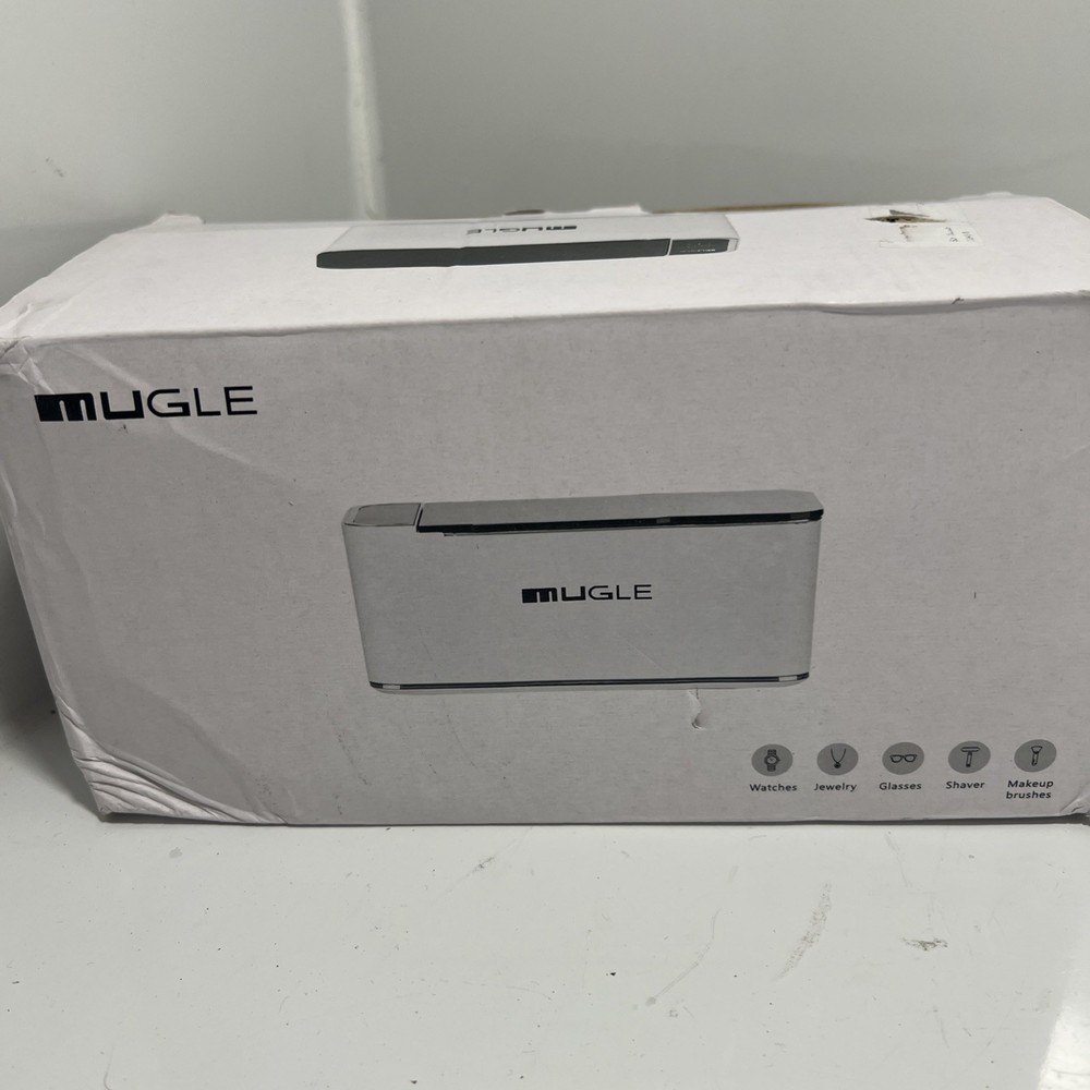 Ultrasonic Jewelry Cleaner for Jewelry Watches Glasses Razors and More NWT  