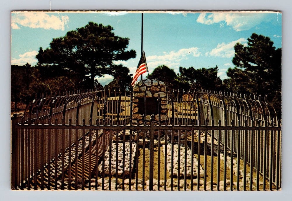 Lookout Mountain CO-Colorado Buffalo Bill's Grave Vintage Postcard