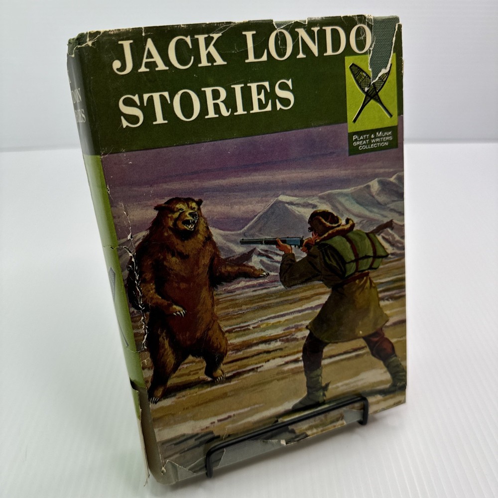 Jack London Stories 1960 HC Platt & Munk Novels & Stories Call of Wild Cruise of