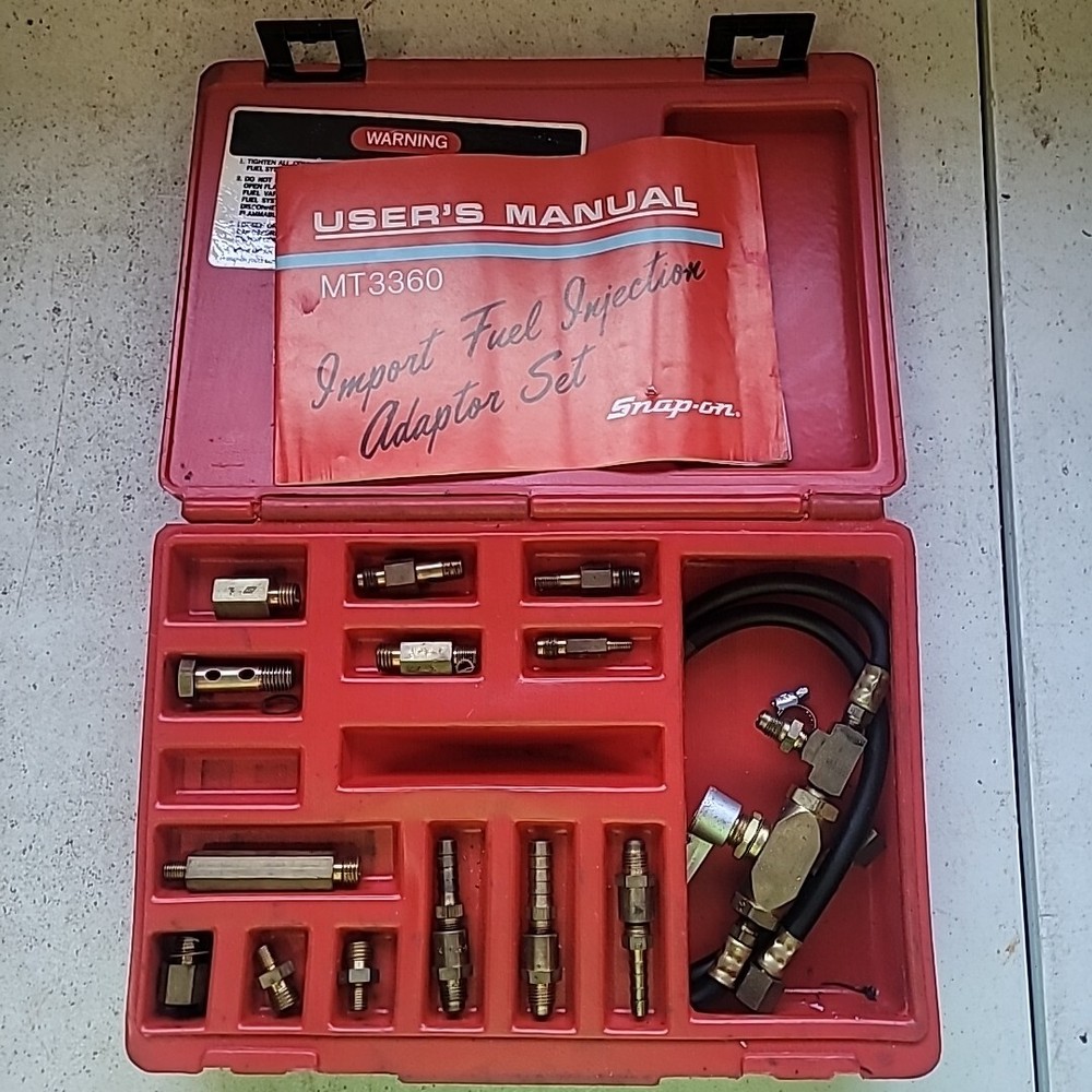 Snap-On Domestic and Import fuel injection adapter set. #2