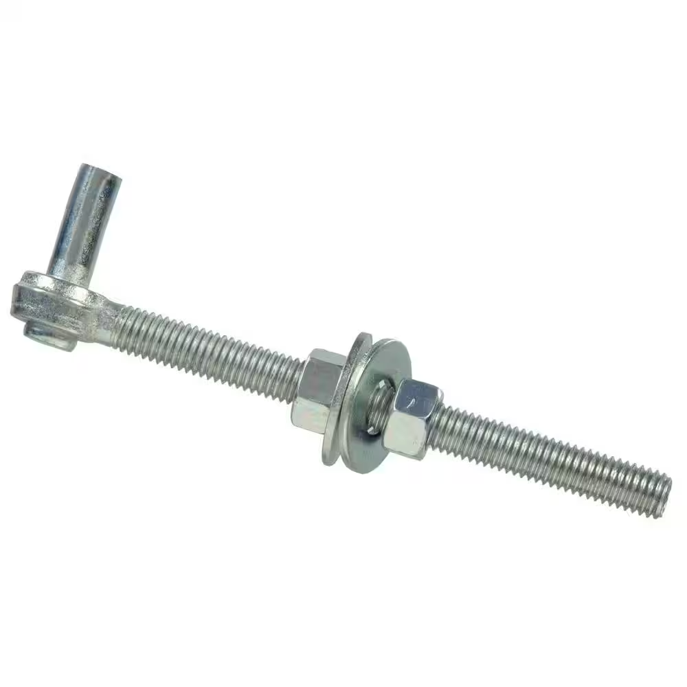 Zinc-Plated 1/2 x 6-Inch Gate Bolt Hook 5-Pack