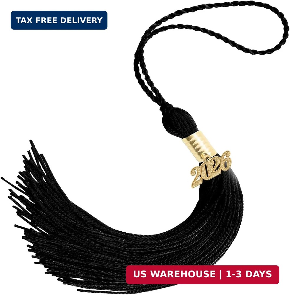 2026 Tassel Graduation, Black Graduation Tassel, 2026 Graduations Cap Fast Ship