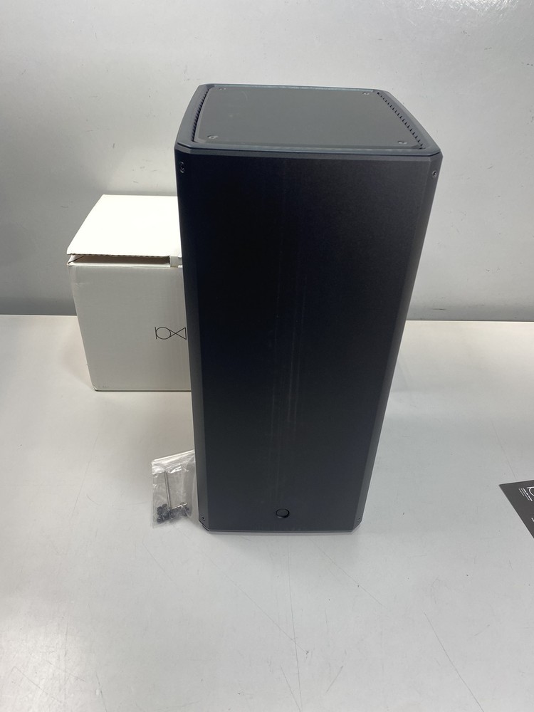 Louqe Raw S1 MK I Mini-ITX Computer Case Rhodium Black