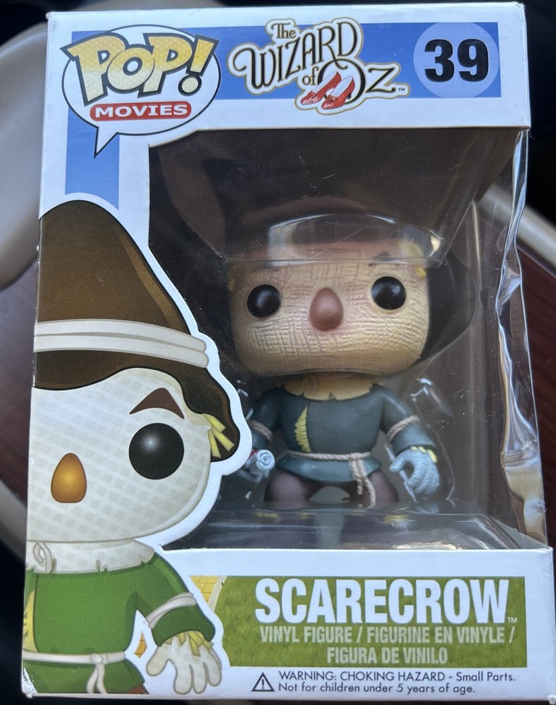 Funko Pop! Movies Scarecrow #39 The Wizard Of Oz Vinyl Figure VAULTED
