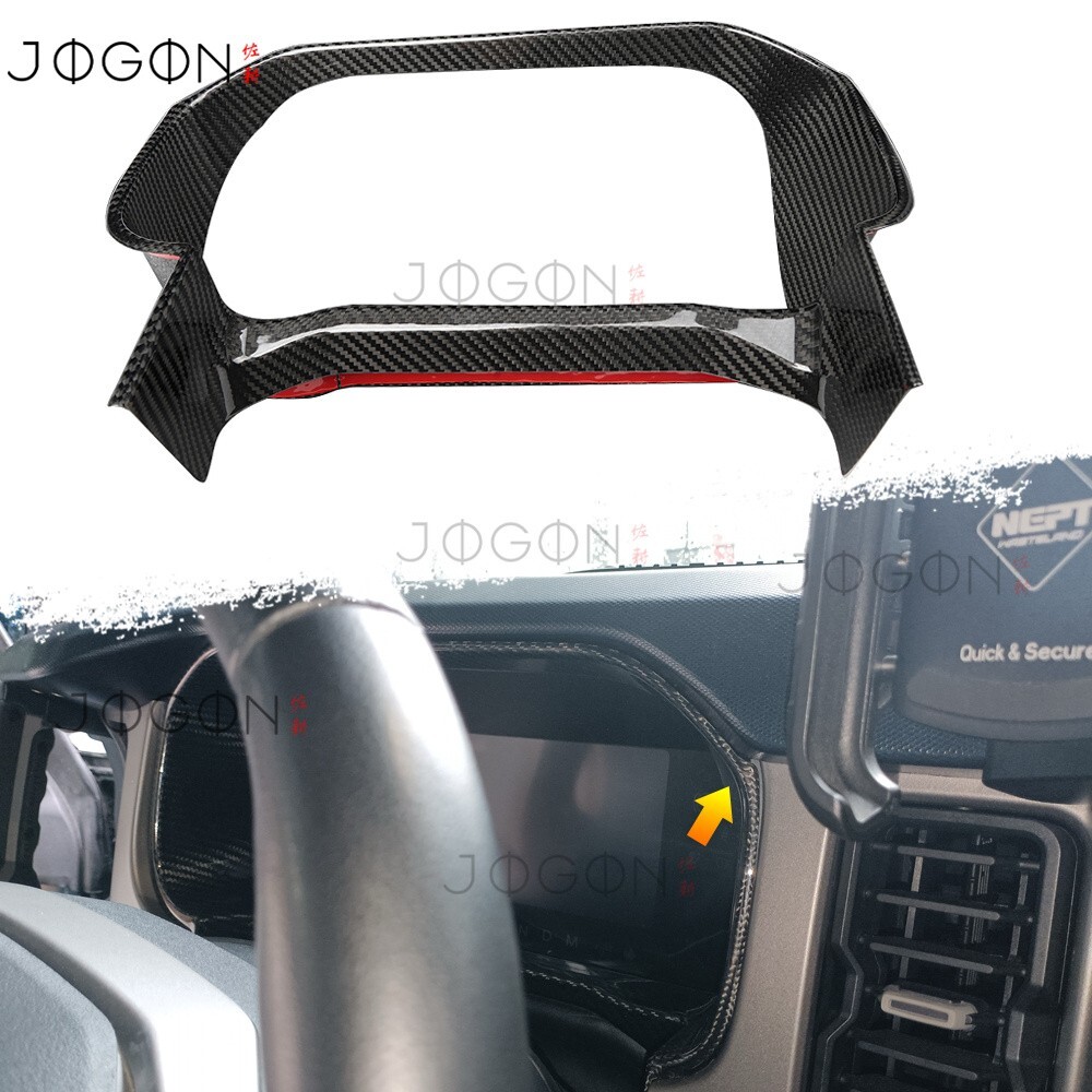 Real Carbon Instrument Odometer Cluster Covers For Ford Bronco Outer Banks 2021+