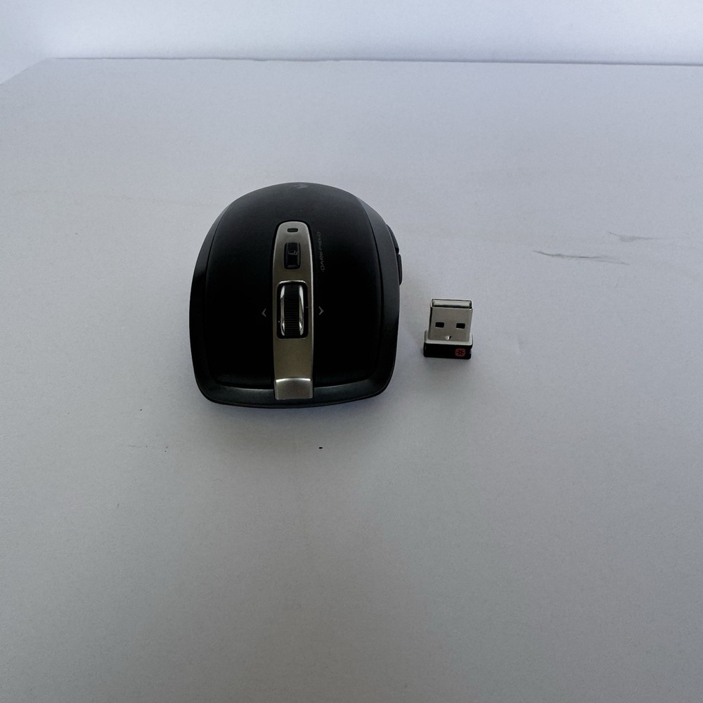 Logitech Darkfield Wireless Mouse with USB Receiver Black