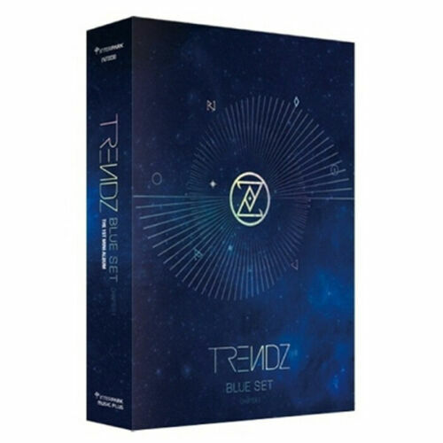 TRENDZ BLUE SET CHAPTER 1. TRACKS 1st Mini Album CD+Photo Book+2 Card+Film+Mark