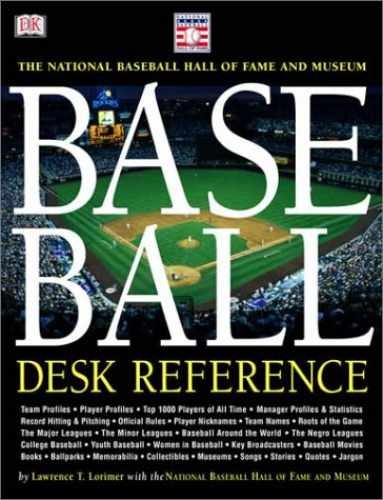 Baseball Desk Reference - Hardcover, by DK Publishing; Lorimer - Very Good b