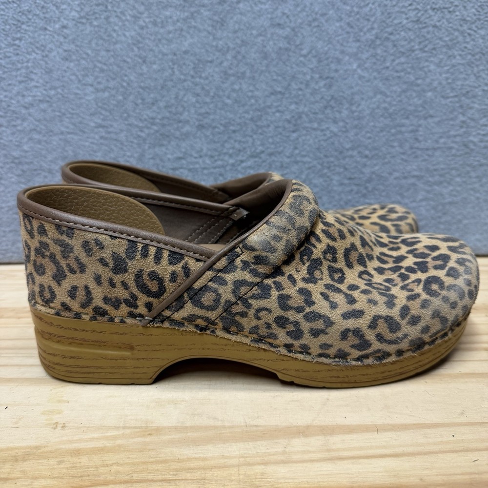 Dansko Professional Haircalf Women's Shoes, Leopard Print 42 US 11 Nurse