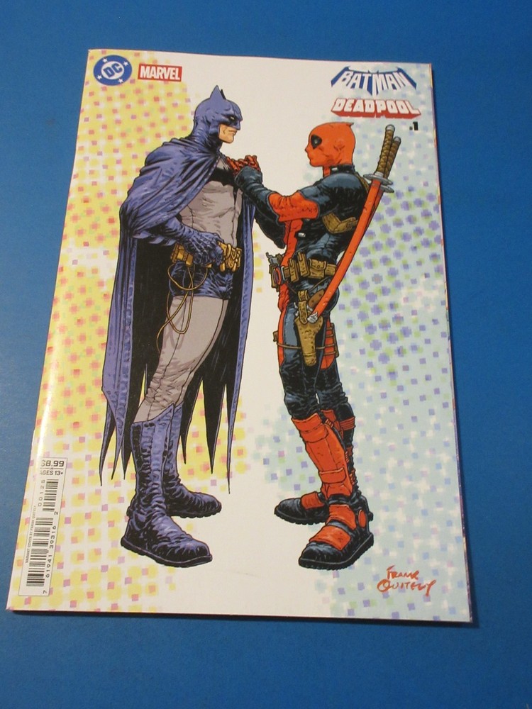 Batman Deadpool #1 Quitely Variant NM Gem Wow Hot Title