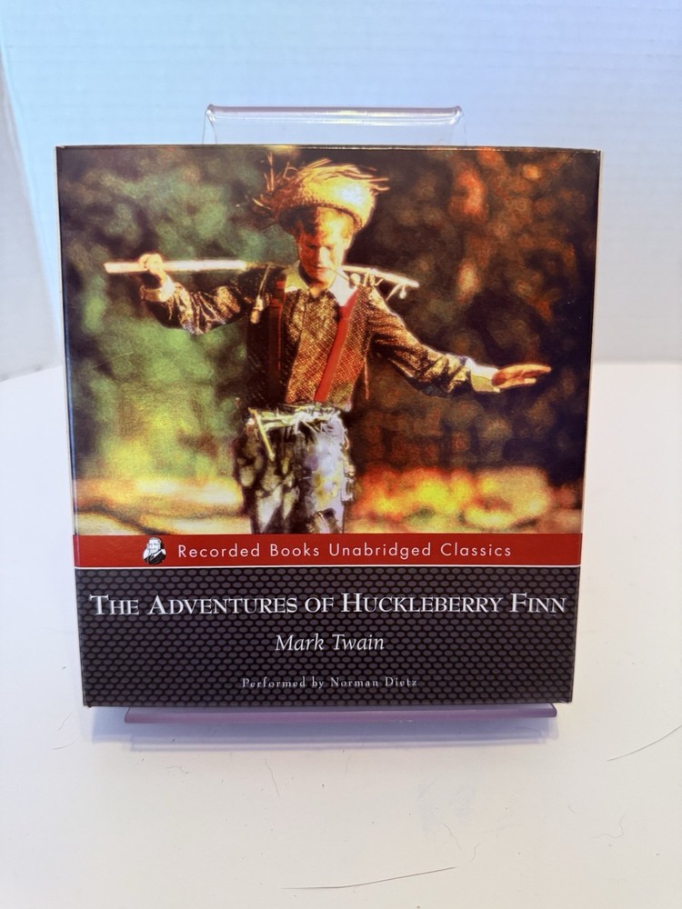 The Adventures of Huckleberry Finn by Mark Twain Audibook Unabridged CDs