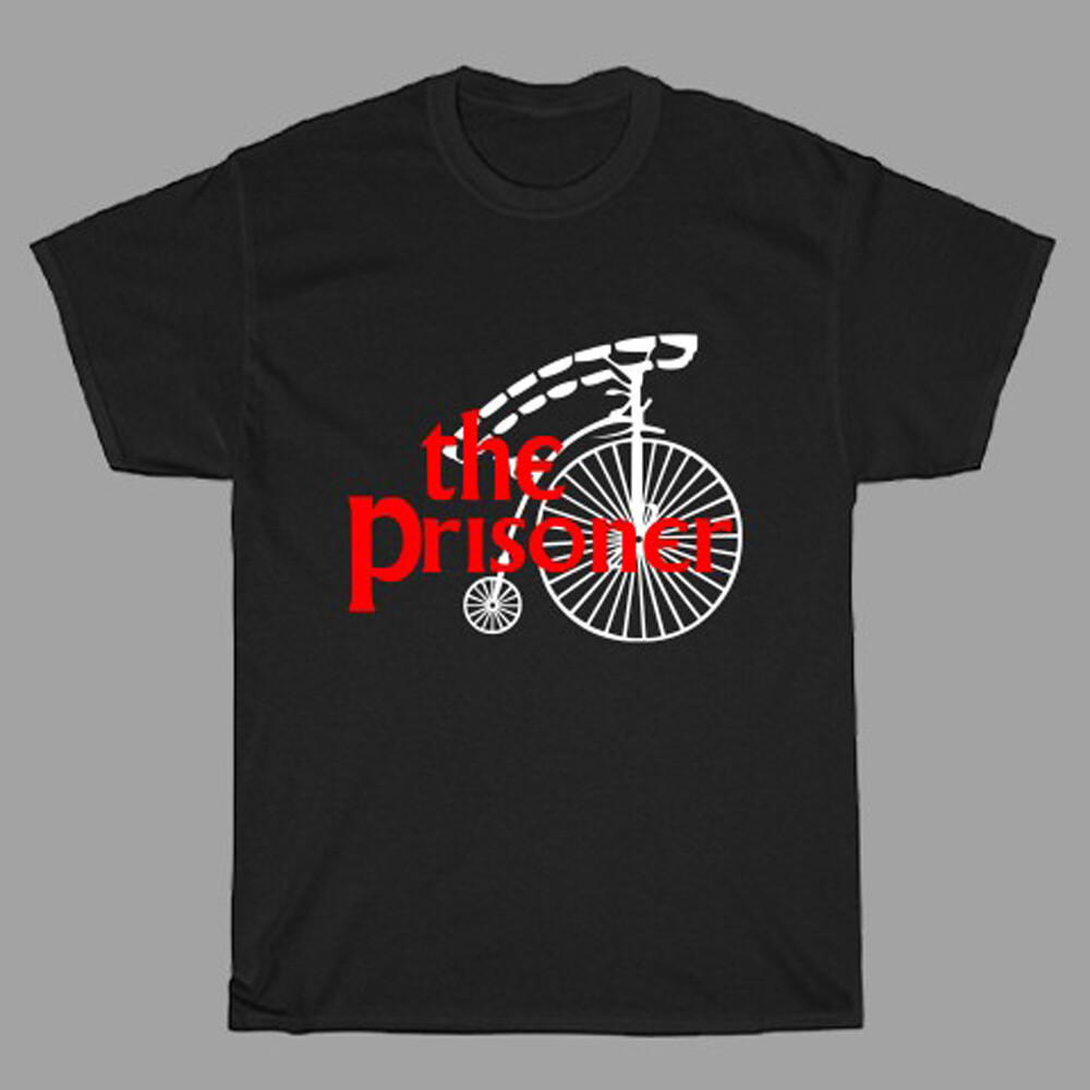 THE PRISONER TV Show Men's Black Size S to 5XL