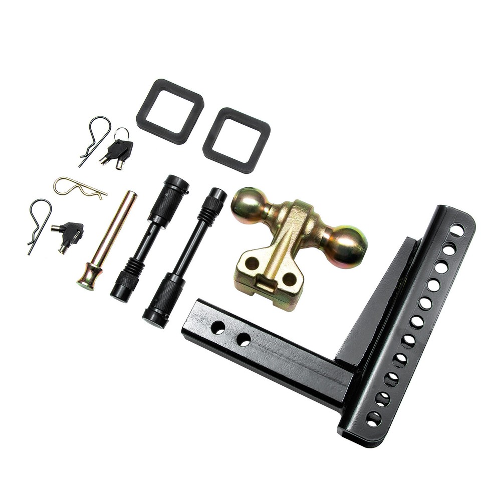 Adjustable Trailer Hitch Tow Hitch Ball Mount 2